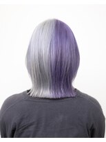 ルプラ ガーデン(le-pla garden) ハーフデザインカラー#外ハネウルフ#ケアブリーチ#ダブルカラー