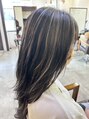 ジュノヘアーアンドアイラッシュ あざみ野(juno hair&eyelash) ハイライトデザインカラー