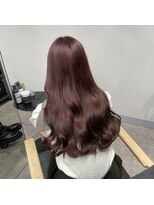 オグジュアリー 表参道(aux.)&nbsp;透明感たっぷり～ピンクブラウン～