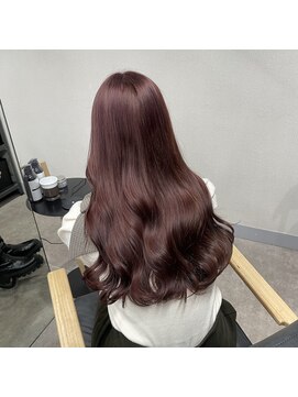 オグジュアリー 表参道(aux.) 透明感たっぷり～ピンクブラウン～