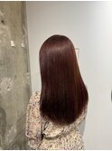 ☆大人似合わせチェリーピンクストレートヘア