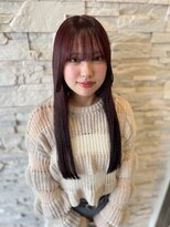 トータルビューティサロン シェリ(total beauty salon cheri)&nbsp;深みのあるワインレッドカラー