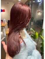 アカラ(acala)&nbsp;ピンクレイヤーロング【イルミナカラー/髪質改善/縮毛矯正】