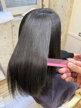 カシュカシュ(cache cache) 髪質改善　縮毛矯正　二子玉川用賀