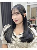髪質改善ストレート×似合わせレイヤーカット　[天神/艶髪]