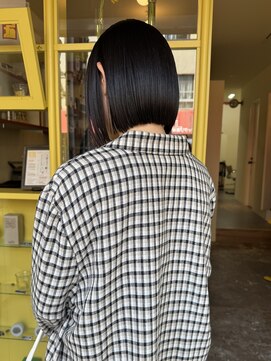 ヒントステーション(HINTSTATION) 〈浅草 半個室〉ぱつっとボブ