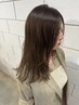 カウンセリング♪透明感カラー+フローディアトリートメント￥8000