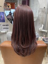 コージー(Kozy)&nbsp;ナチュラルピンク/顔まわりレイヤー/Aライン/楽ちんスタイリング