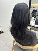 ハッシュカット/レイヤーカット/韓国レイヤー/前髪カット