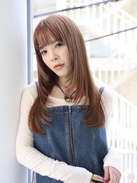 エムスラッシュ みなとみらい馬車道店(M SLASH) サラサラ/艶髪/シャギー/ロングレイヤー/ストレート/馬車道