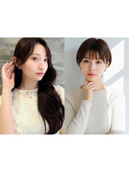 顔回りこそ差が出る神技カット◆1mm単位での微調整/鏡を見ながら似合わせをするから理想以上の仕上がりに♪