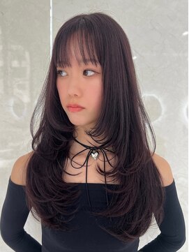 エレメント 五反田店(EREMENT) ハイライトカラーミルクティーベージュレイヤーカット