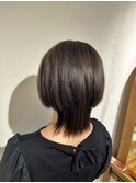 艶感マッシュウルフ/髪質改善/艶カラー/小顔カット/30代/40代