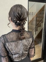 ハイル(KHAIR)&nbsp;ミディアムアレンジ♪/梅田美容室/金城二千夏