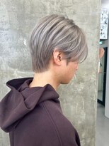 メンズサロン キング 心斎橋店(Men’s salon K!ng) ホワイトメッシュ/ツイスト/ツイスパ/パーマ/メンズ/眉毛/心斎橋