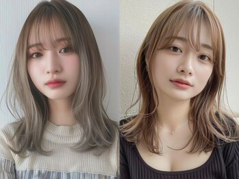 ZEAL 天神　髪質改善/ブリーチ/メンズカット/福岡大名【12月上旬 NEW OPEN（予定）】の写真/カラーバリエーション豊富◎透明感溢れる貴方だけの最旬カラーを提供！あなたにベストなカラーを見つけます