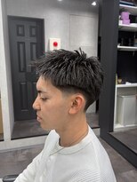 メンズサロンドットリアン(dot. lien) テーパーフェードスパイキーショート