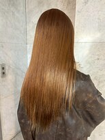 リアン(Lien) 透明感ライトブラウン/ストレート/レイヤーカット