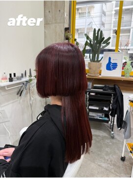 バド(BUD) 髪質改善＋カラーカット