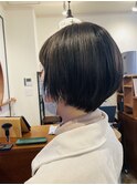 大人ショートボブ
