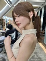 ロンドイディールバンダイ 新潟万代(Lond ideal)&nbsp;似合わせ顔まわり×ブラウンベージュ