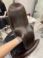 オーバーヘアー 池袋店(over hair) 柔らかい縮毛矯正。柔らかさを保ちつつ縮毛します!