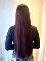 ココカラヘアー ニコ(cococara hair nico) 髪質改善/トリートメント/カシスカラー/ブリーチなし/ピンク