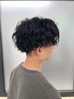 ミエル ヘア 新宿(miel hair)&nbsp;縦落ちスパイラルパーマ時短/メンズヘア【新宿】