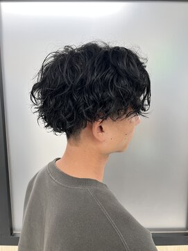 ミエル ヘア 新宿(miel hair) 縦落ちスパイラルパーマ時短/メンズヘア【新宿】