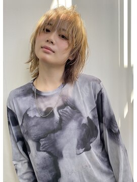 ジュノ 鹿児島中央店(Juno) ミディアムウルフ