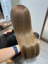 アールサロン アネックス 名駅(Rr SALON ANNEX)&nbsp;ヌーディーベージュ×Rr SALON exsome hydro treatment