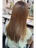 【朝5分時短を叶える、髪質改善ストレート初回限定】