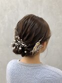 ◎ 【お呼ばれヘア】フェミニン×上品シニヨンアップスタイル◎