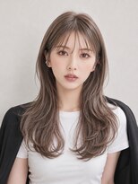 アミリー ひたち野うしく店(Amily)&nbsp;ハイライトバレイヤージュダブルカラーケアブリーチ20代30代
