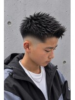 ORI. men’s hair by ENURE【オリ メンズヘア バイ エヌア】&nbsp;ジェットモヒカン　テーパーフェード