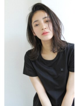 ロゼ 石橋(Rose) 【Rose】外ハネ×セミウェットミディアム★★