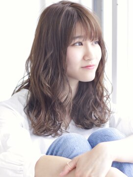 アルターシェリー(aL-ter che'rie) 【cherie 】小顔カット◎ロングヘア×ワッフルベージュ