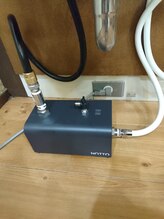 【ウルトラファインバブルの炭酸水、イオン水でキレイな仕上げ♪】