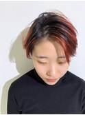 #ハンサムショート #バレイヤージュ
