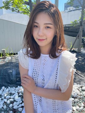 ジエクト 本店(The Ect) フェザーバング×こなれヘア×ジェシカライツ