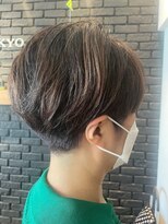 リベア トウキョウ 東大島店(Rever Tokyo)&nbsp;ショートボブ/ハイライト/グレイ/刈り上げ[東大島/東大島駅]