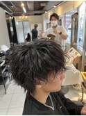 ツイストスパイラルパーマ 波巻きパーマ スパイラルパーマ