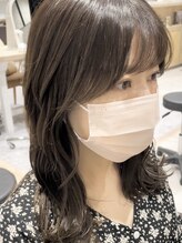 自然なカール（前髪パーマ）で毎日のスタイリングを5分短縮！！