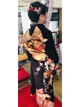 アンケア(an care) 成人式☆アップスタイル