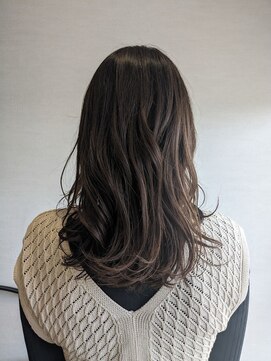 ダンロ ヘア アトリエ(DANRO hair atelier) 髪質改善トリートメント×透明感カラー外ハネMIX仕上げ