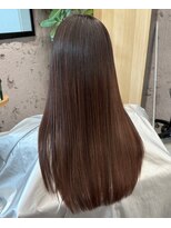 エン(en)&nbsp;髪質改善メテオMETEOストレートロングMETEOカラー