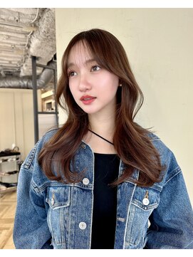 アリスバイアフロート 自由が丘(ALICe by AFLOAT) くびれヘア/レイヤーカット／チョコブラウン/自由が丘