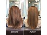 平日初回限定髪質改善トステアシルク架橋ヘアエステ艶カラー￥16610→￥13000