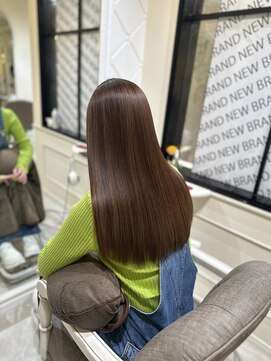 ブランニューイヴ 生駒店(Brand new eve) 小島の髪質改善ストレート