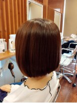 ピールアーク(peal ark)&nbsp;ピンクブラウン×ミニボブ